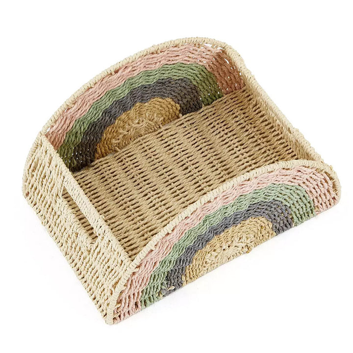 Creative storage basket in rainbow design Stornfield