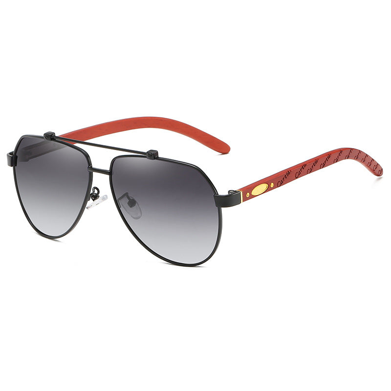Women's pilot sunglasses with high-quality metal frame and flexible comfort temples Stornfield