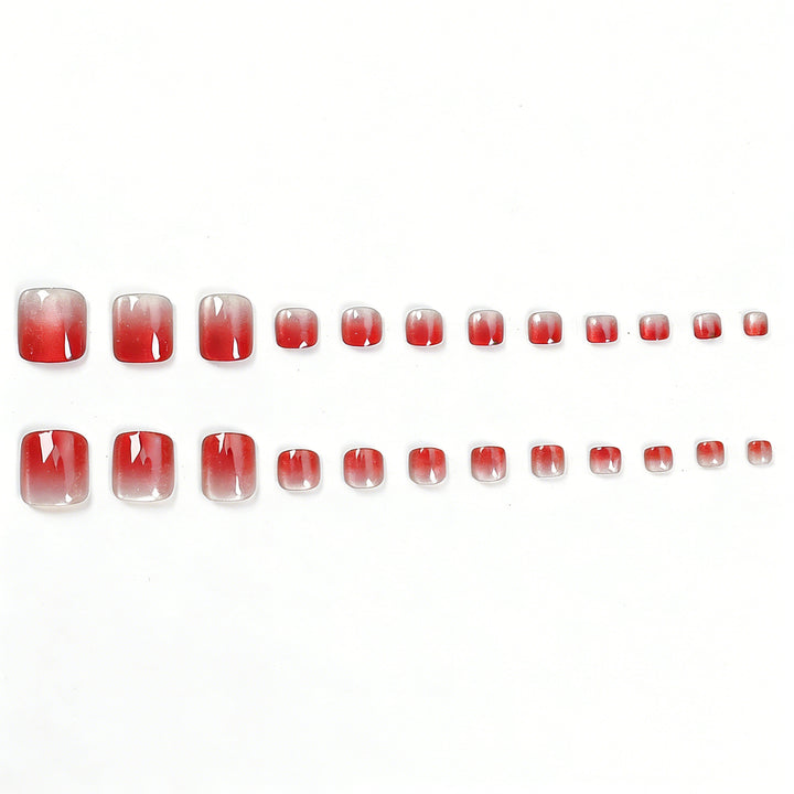 Ombre Pedicure Nail Art Stornfield