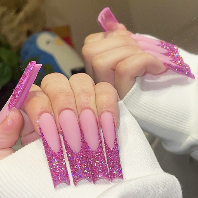 Glitter Ombre Press-On Nail Set Stornfield