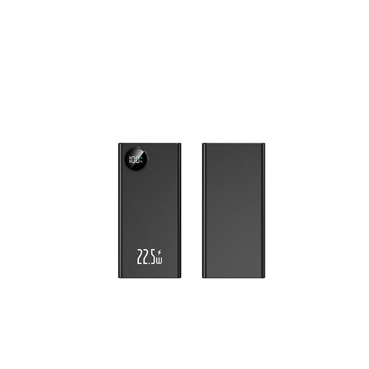 Compact power bank with digital charging display and fast charging function Stornfield