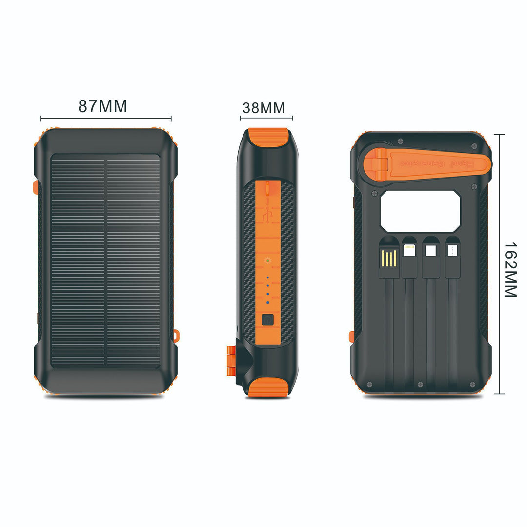 Solar Power Bank With Multiple Charging Function Stornfield