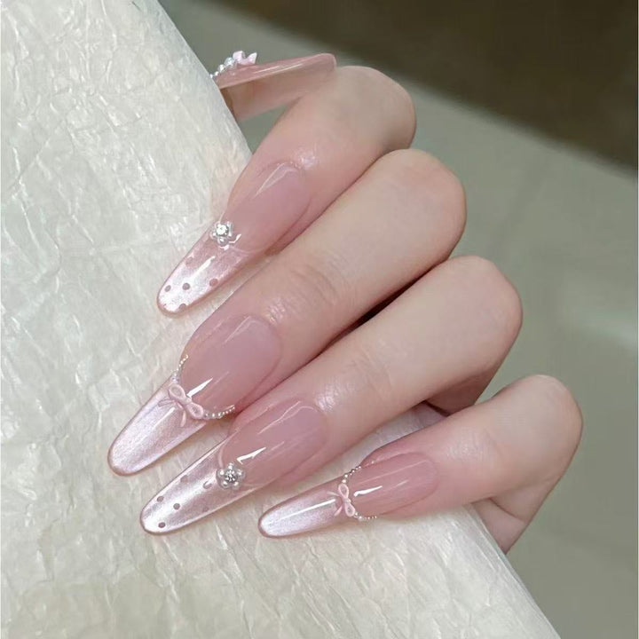 3D Embellished Press-On Nail Art Set Stornfield