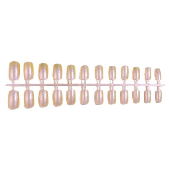 Glossy Reflective Press-On Nail Set Stornfield