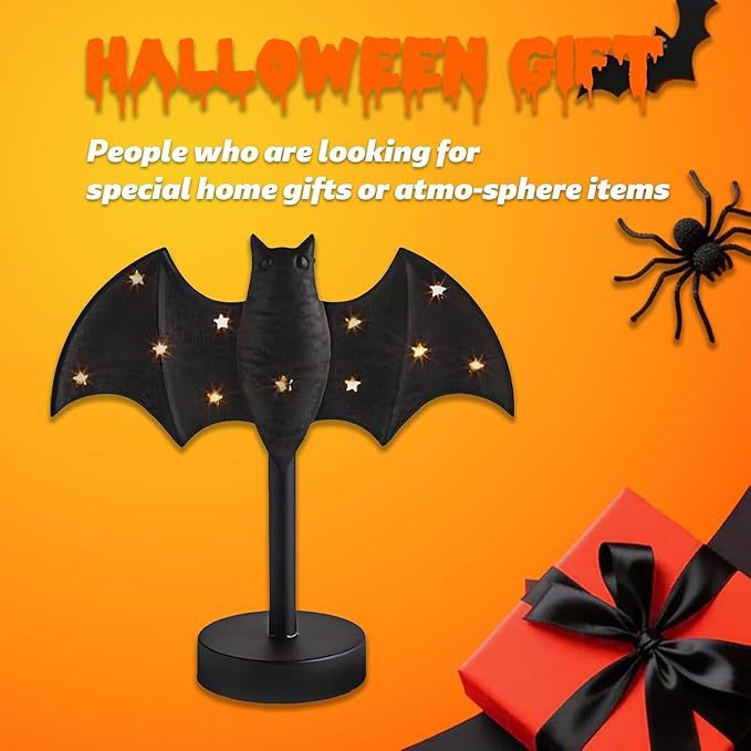 Decorative LED Bat Lamp Stornfield