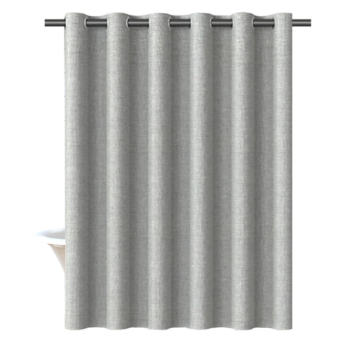 Textured Fabric Shower Curtain Stornfield 1784802088