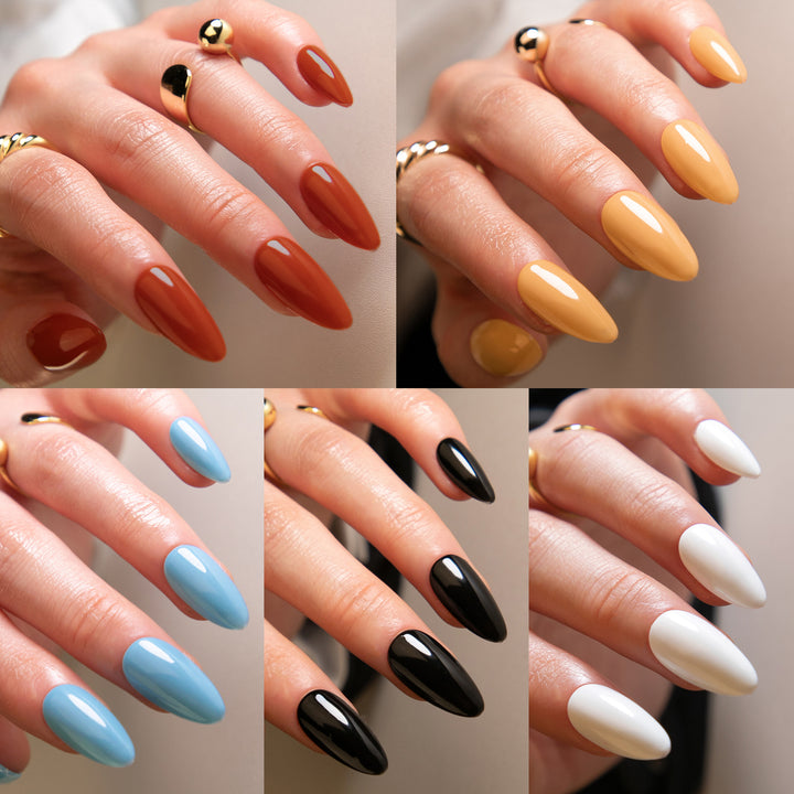 elegant Stiletto nails in high gloss finish Stornfield