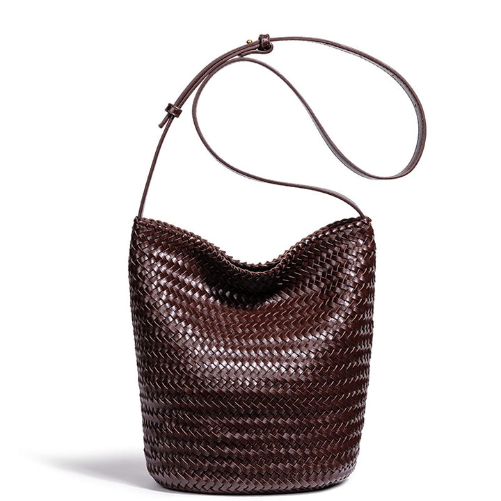 Handcrafted Woven Bucket Bag Stornfield