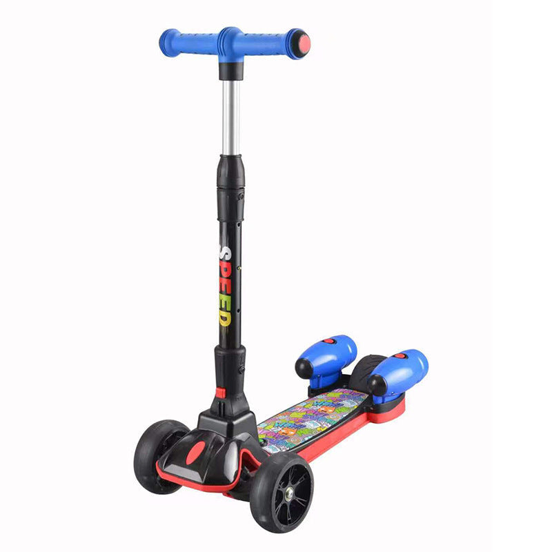 Triple-Wheel Stability Kick Scooter Stornfield