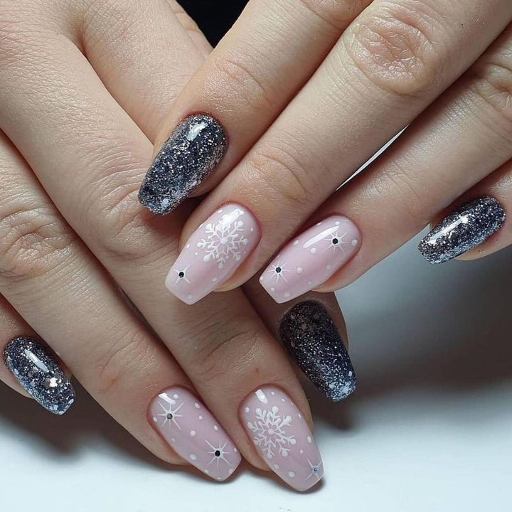 Ornate Butterfly-Inspired Acrylic Nail Extensions Stornfield