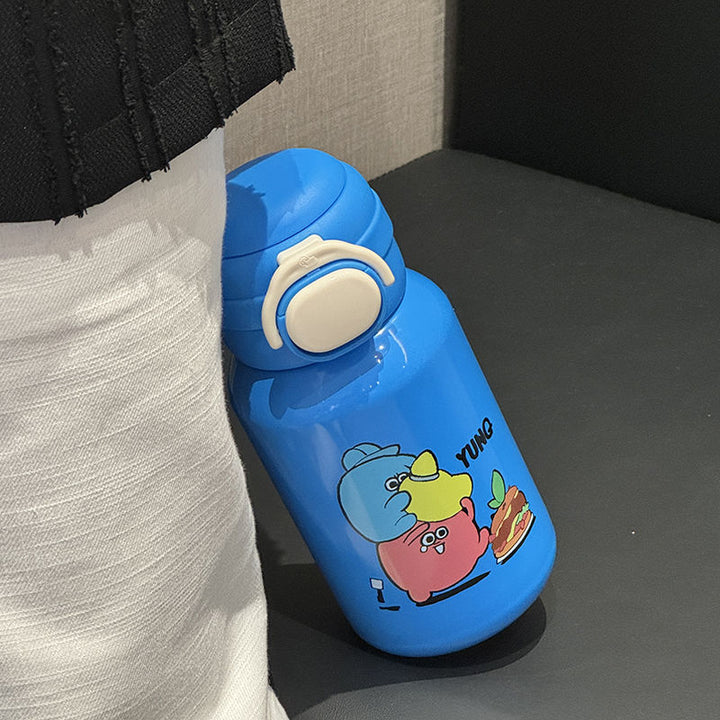 Women's Stainless Steel Water Bottle with Funny Cartoon Design Stornfield