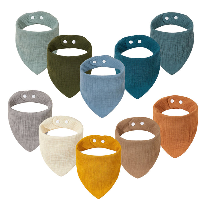 Soft Muslin Bandana Bibs Stornfield