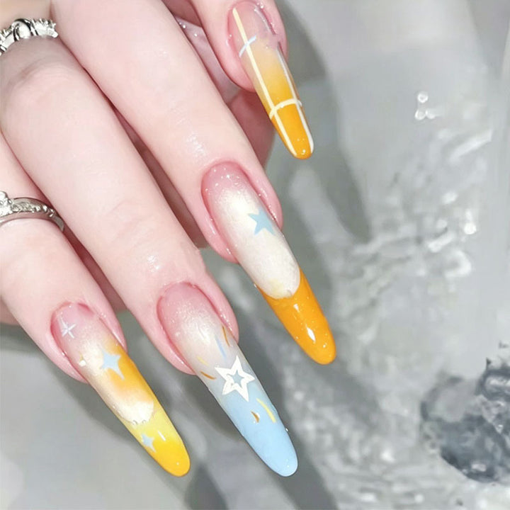 Artistic Long Stiletto Nail Enhancements Stornfield