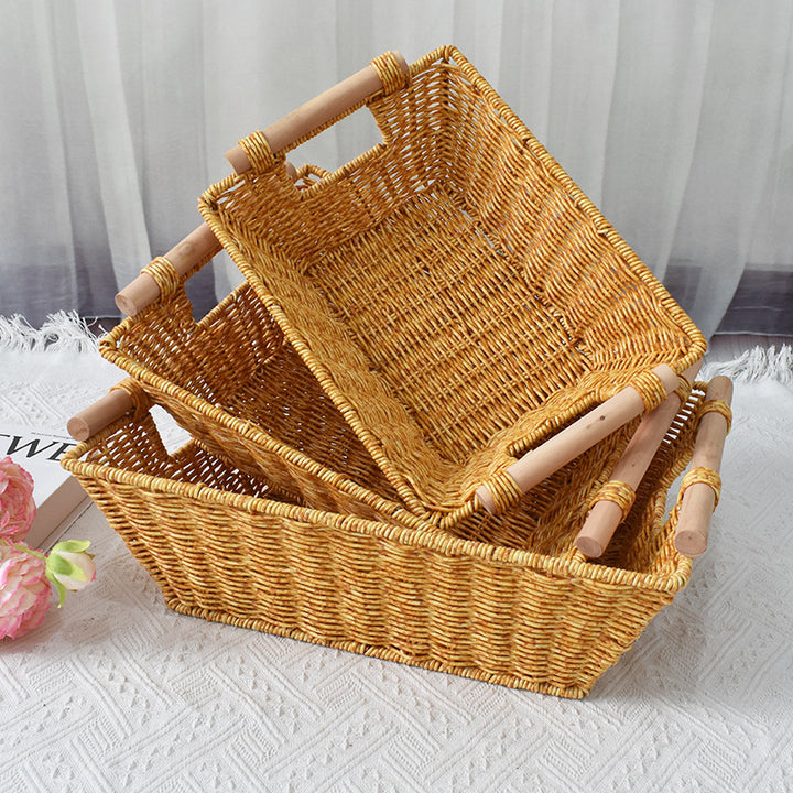 Handwoven Decorative Storage Basket Stornfield 1789539526