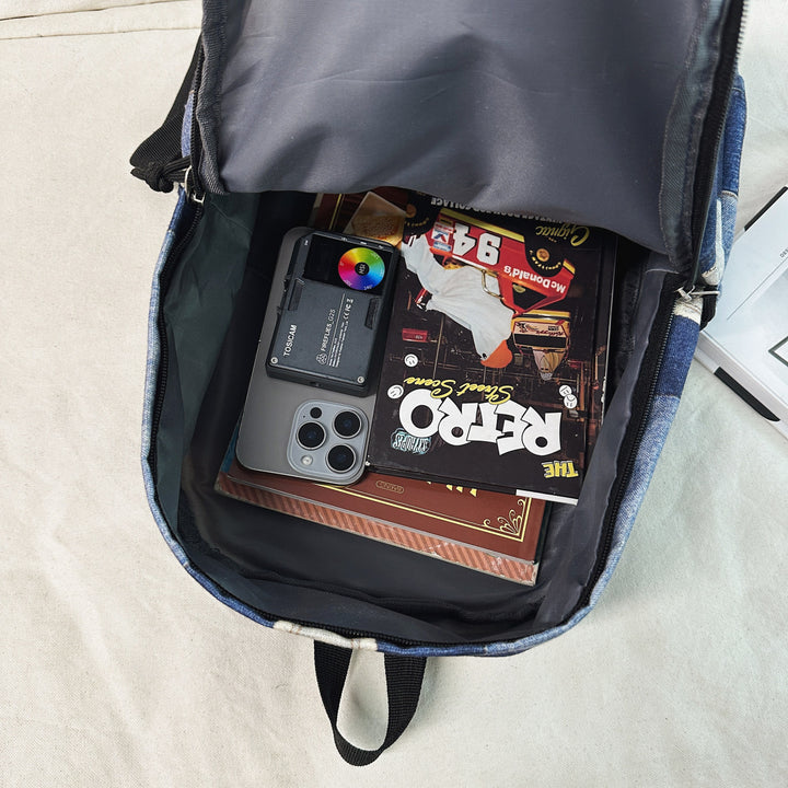 Backpack in Creative Patchwork Design Stornfield