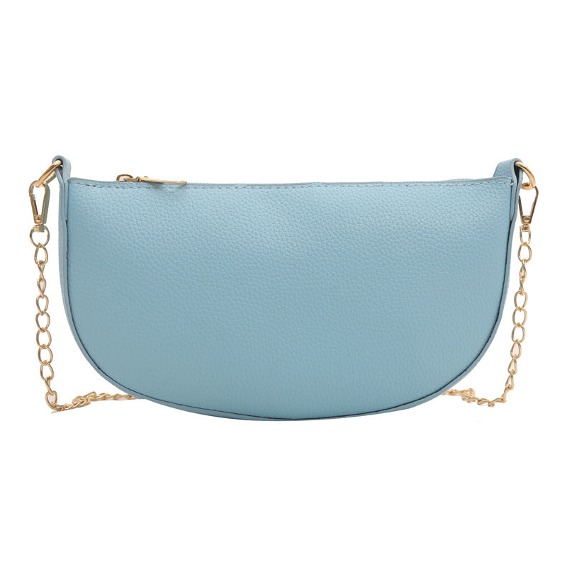 Minimalist Half-Moon Crossbody Bag Stornfield