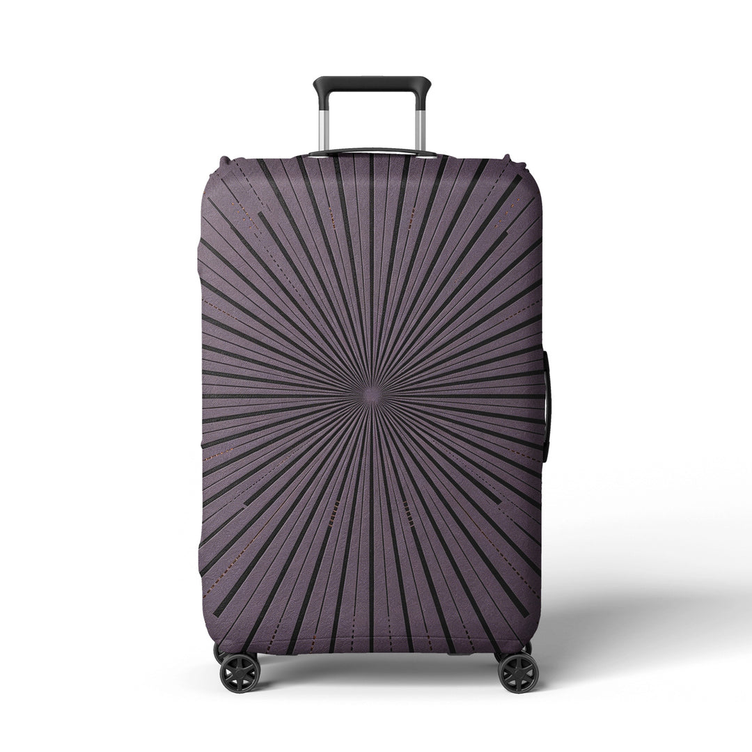Ladies suitcase cover with modern polka dot pattern Stornfield