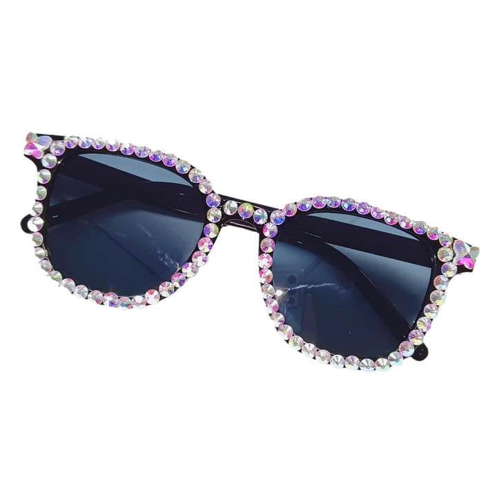 Fashionable Rhinestone-Embellished Sunglasses Stornfield