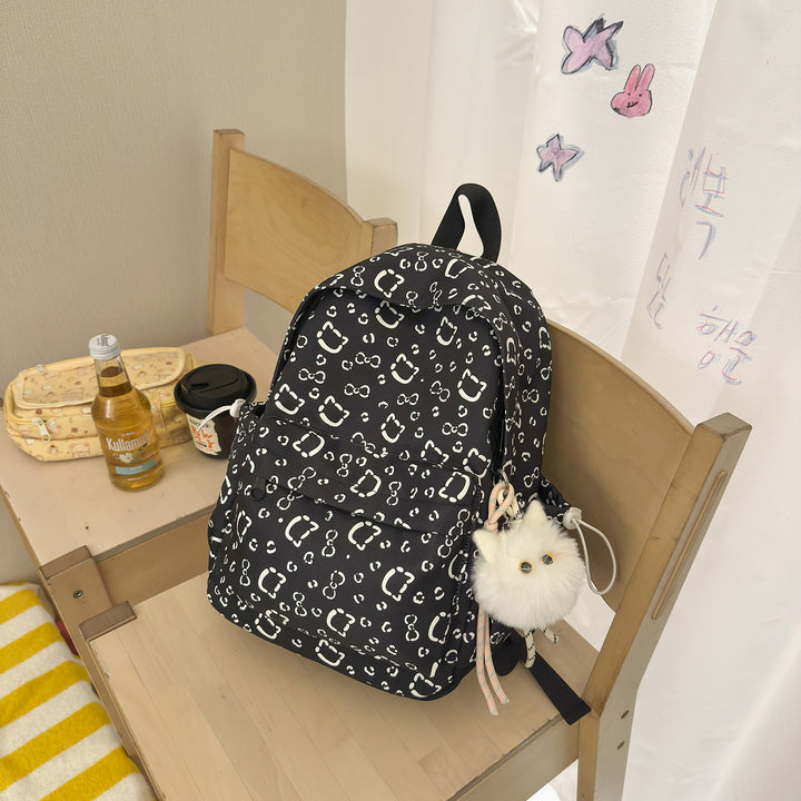 Playful Patterned Student Backpack Stornfield