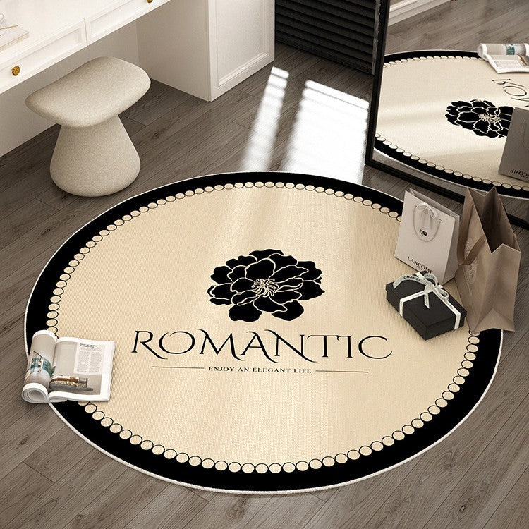 Round Decorative Area Rug