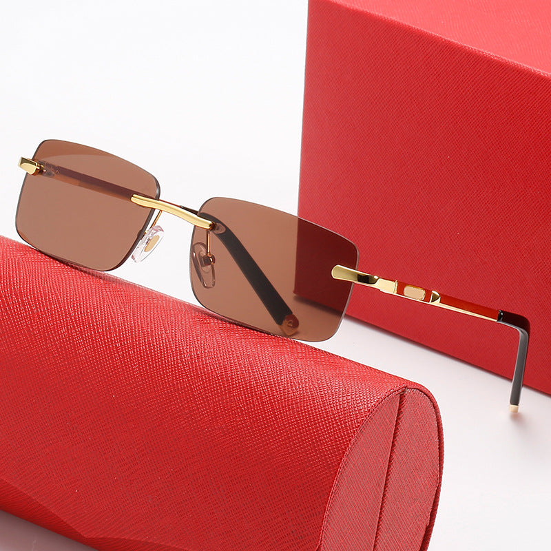 Ladies stylish sunglasses with elegant metal frame and polarized lenses Stornfield