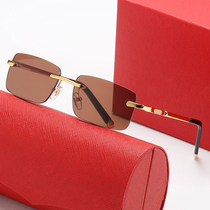 Ladies stylish sunglasses with elegant metal frame and polarized lenses Stornfield