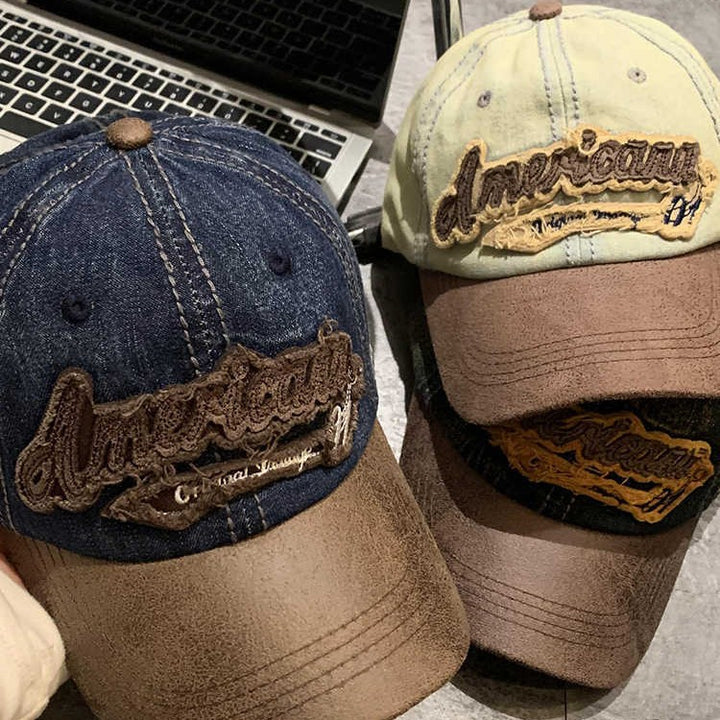 Men's Vintage Denim Baseball Cap Stornfield