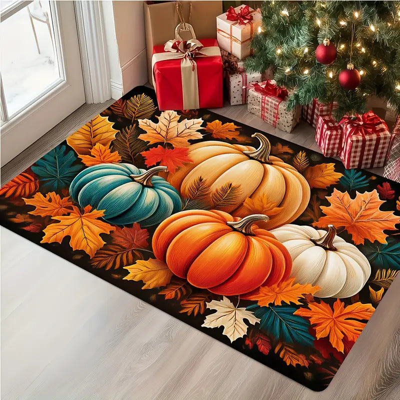 Playful Cat-Themed Indoor Area Mat