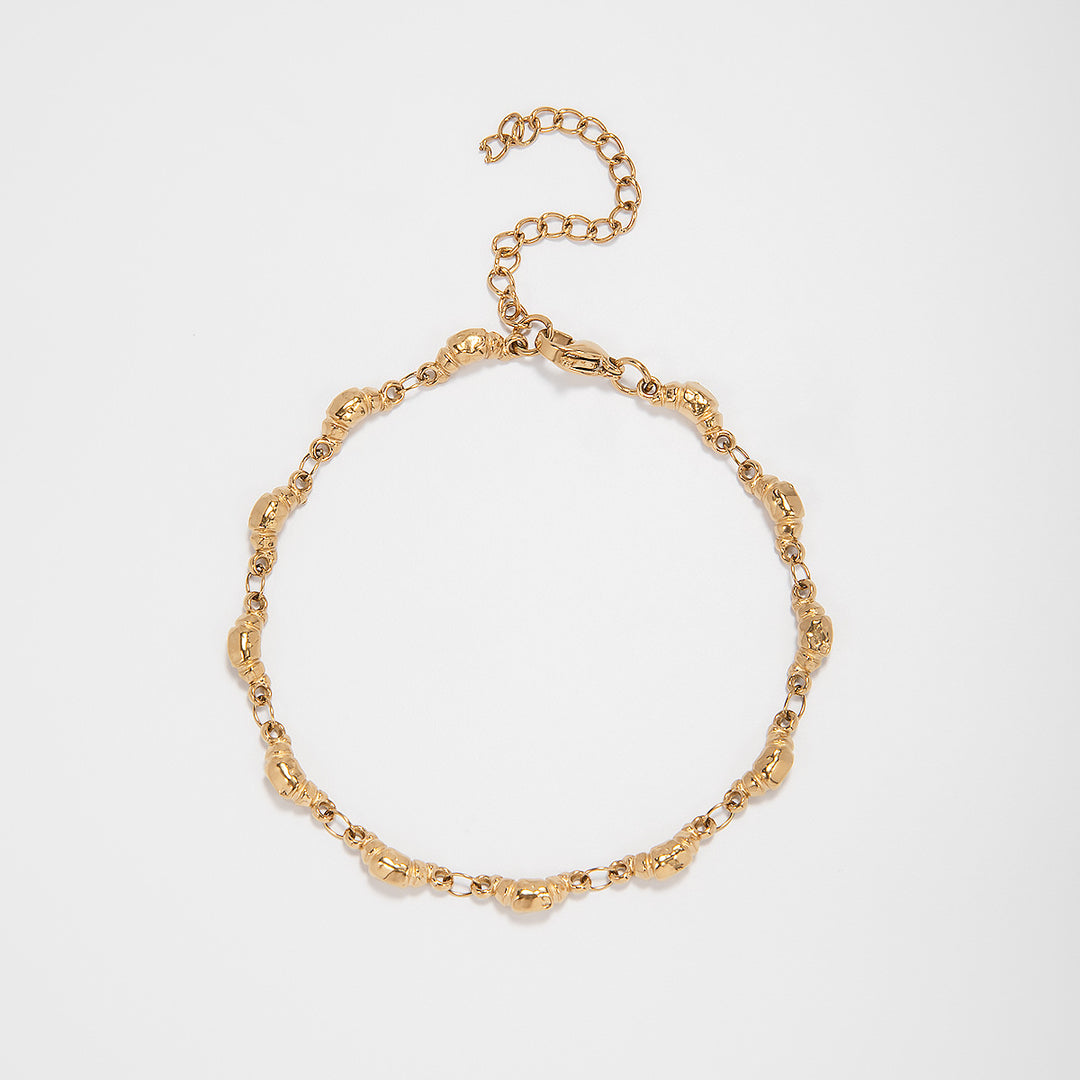 Intricate Textured Chain Bracelet Stornfield
