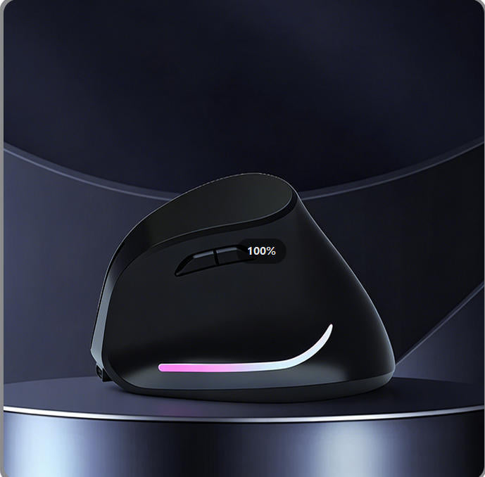 Ergonomic Funk Mouse with Integrated Battery Display Stornfield