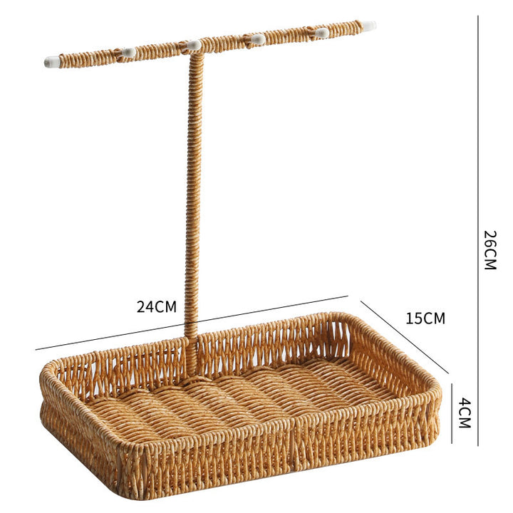 Unisex Versatile Storage Basket with Hooks Stornfield