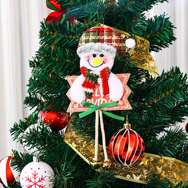 Cute snowman Christmas tree ornament Stornfield