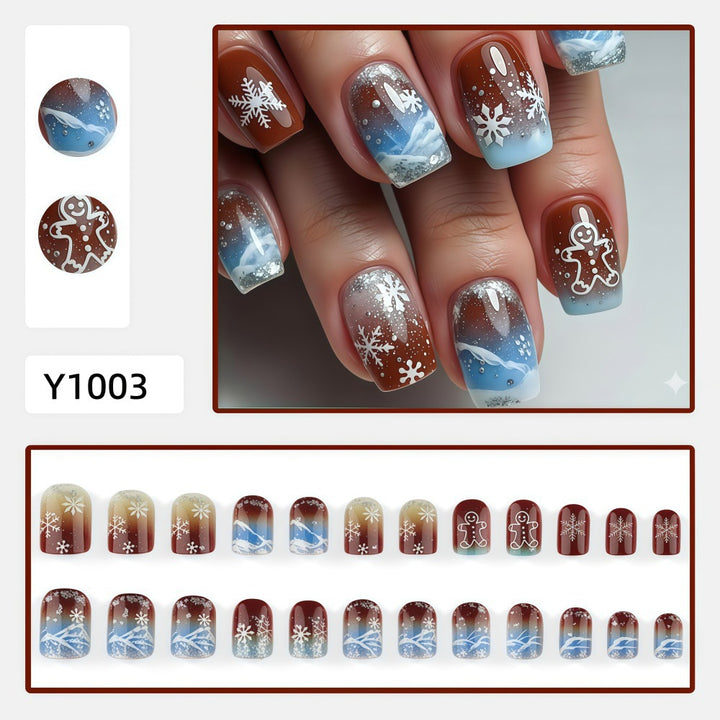 Artificial Nails in Modern Tribal Design Stornfield