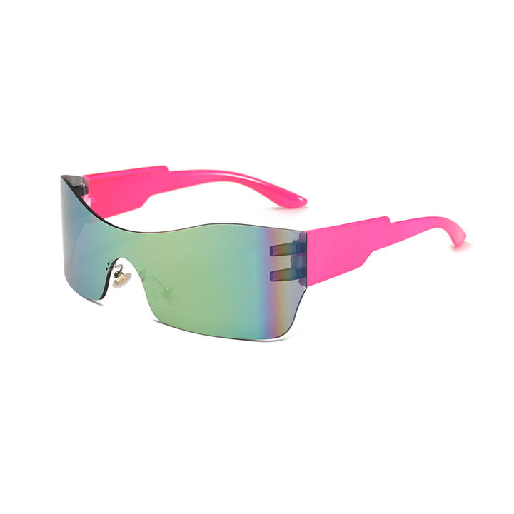 Women's sporty racing sunglasses with innovative breathable frame Stornfield