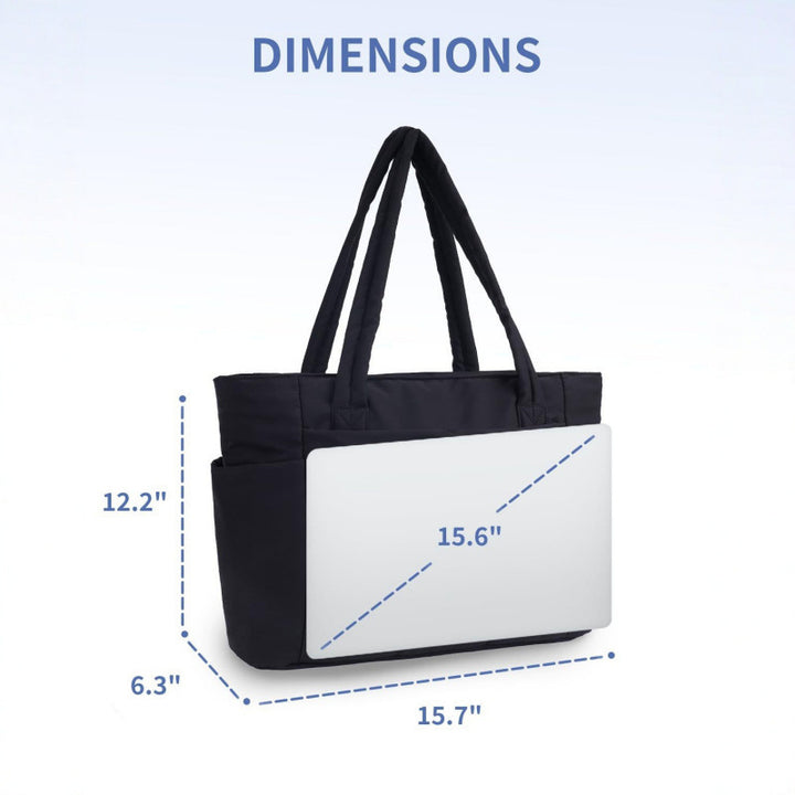 Multifunctional everyday tote bag with insulated interior compartment Stornfield