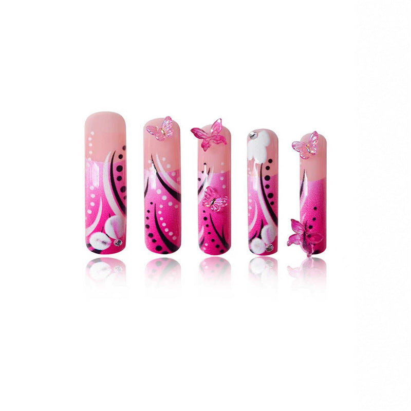 Artistic Butterfly Nail Art Stornfield