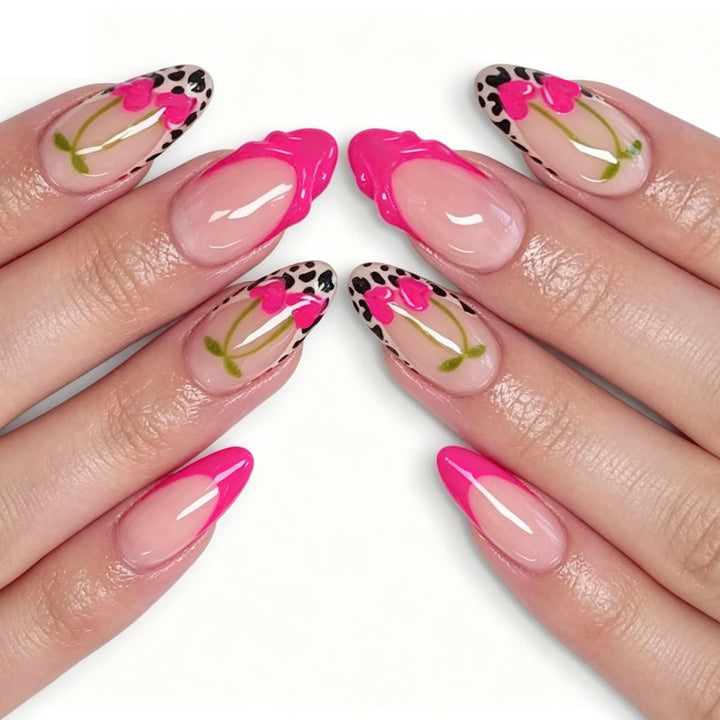 Floral Themed Nail Art Enhancements Stornfield