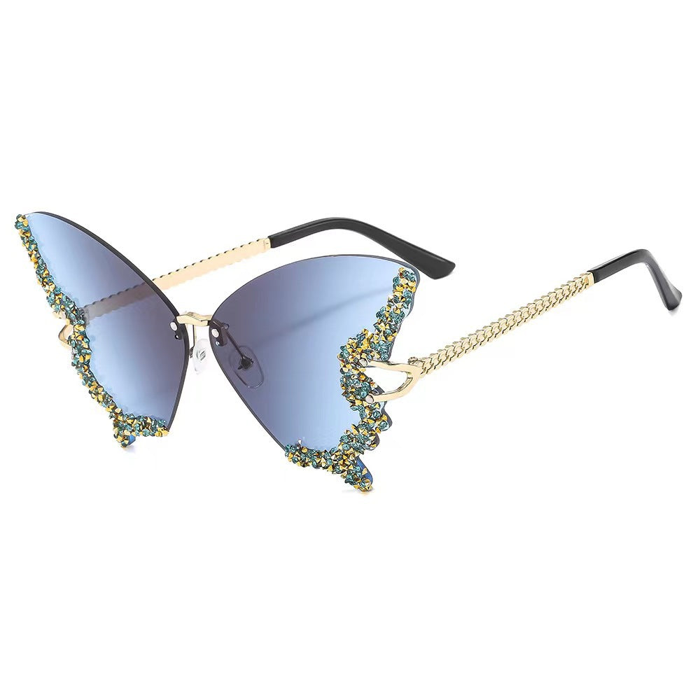 Women extravagant wing sunglasses Stornfield