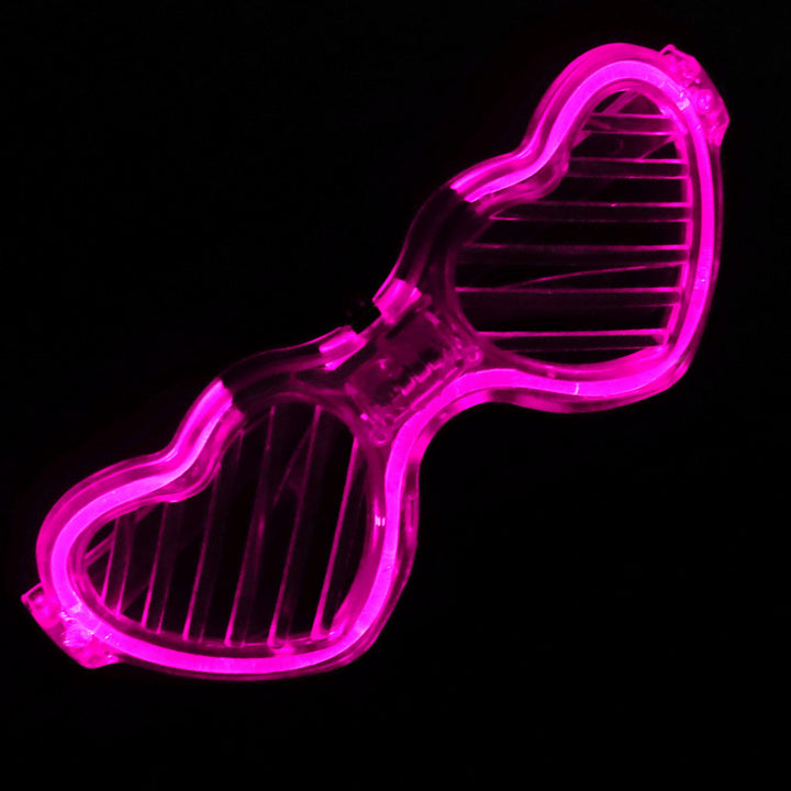 Glowing Heart Glasses