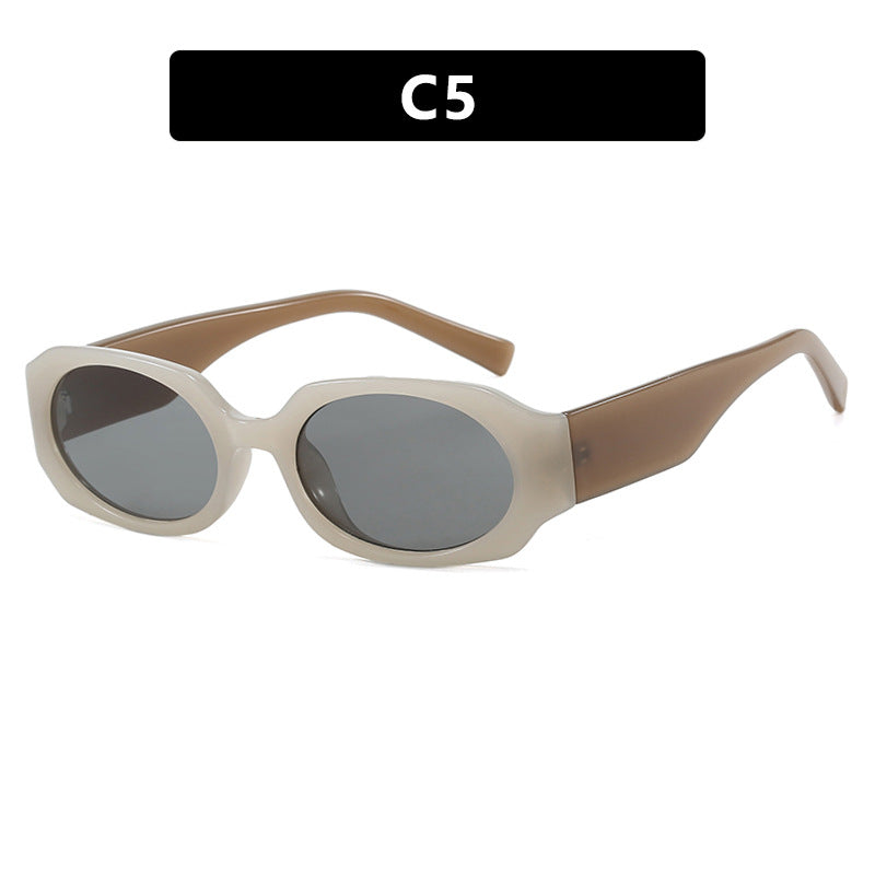 Women extravagant sunglasses in stylish retro design Stornfield