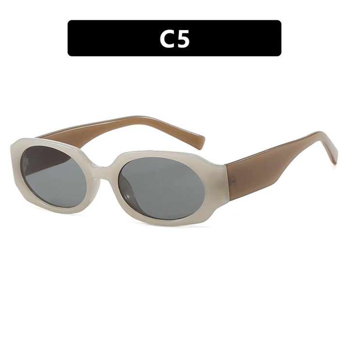 Women extravagant sunglasses in stylish retro design Stornfield