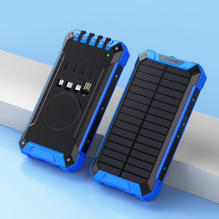 Power bank with solar-powered quick charger Stornfield