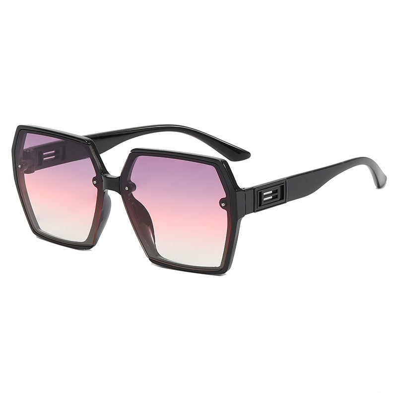 Oversized Hexagonal Sunglasses