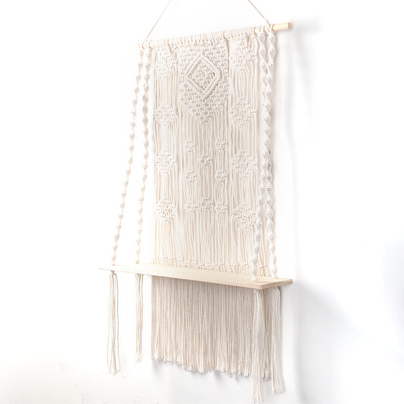 Macrame Wall Shelf with Hanger Stornfield