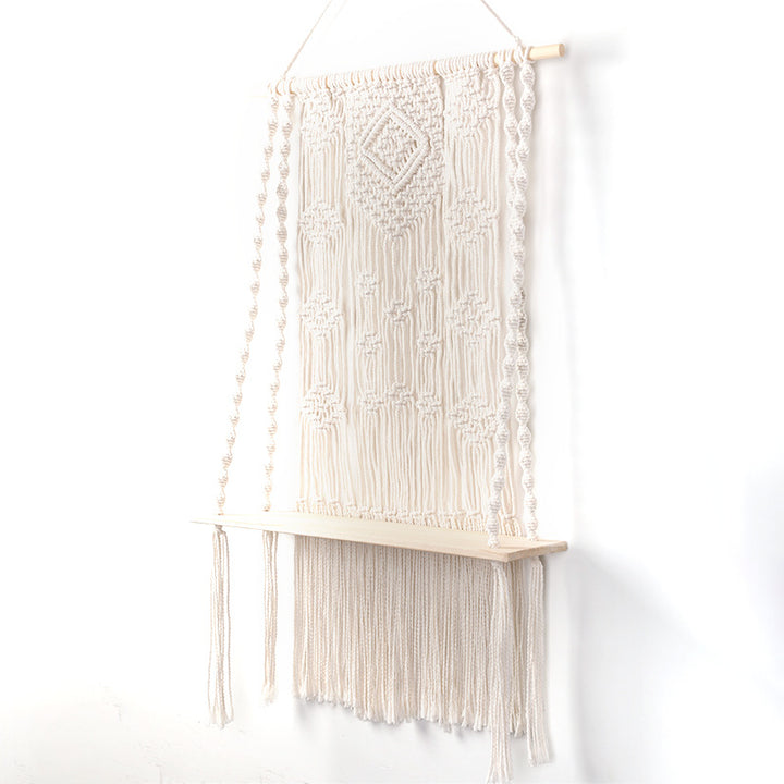 Macrame Wall Shelf with Hanger Stornfield