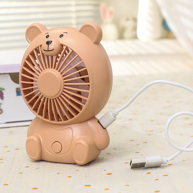 Ladies USB table fan in bear design Stornfield