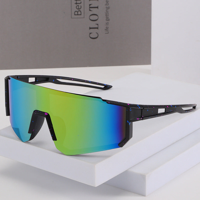 Men's Futuristic Oversized Shield Sunglasses Stornfield