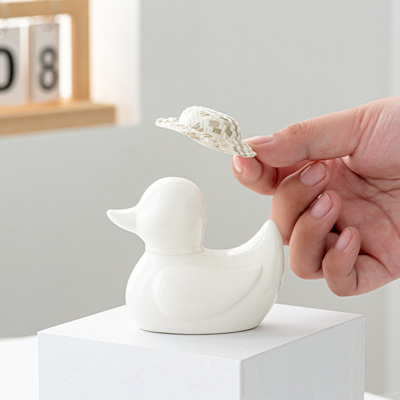 Decorative ceramic duck Stornfield