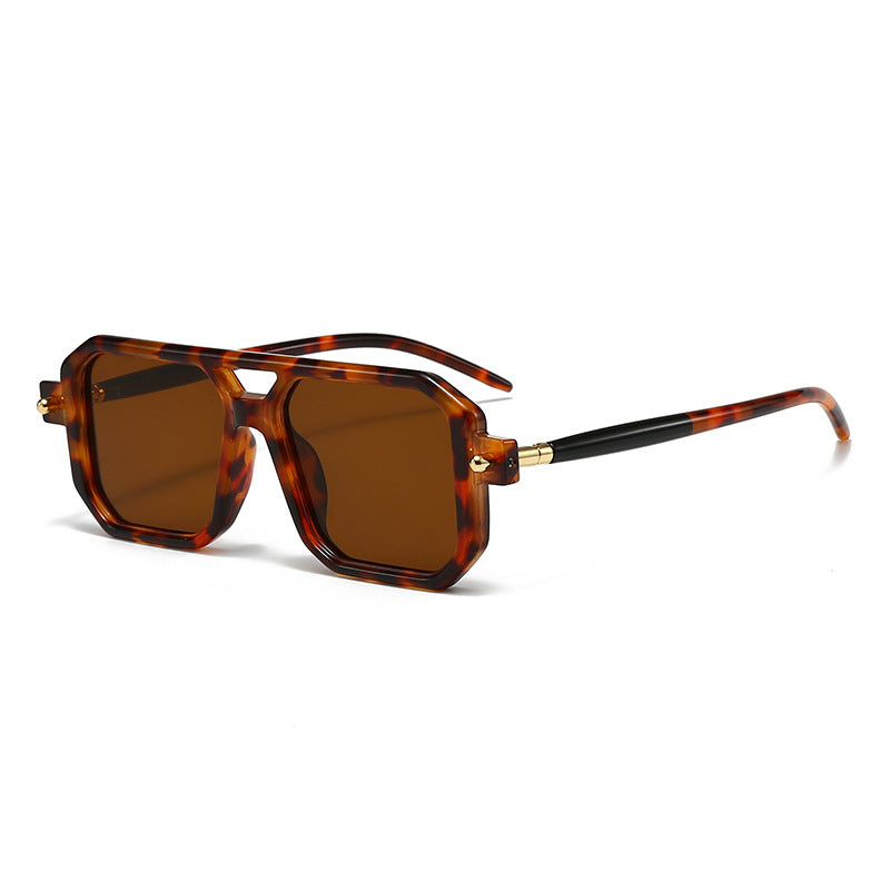 Women oversized rectangular glasses Stornfield