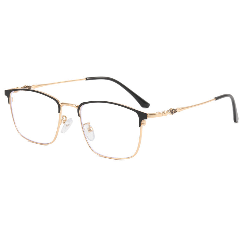 Ladies fashionable square glasses with elegant metal frame Stornfield